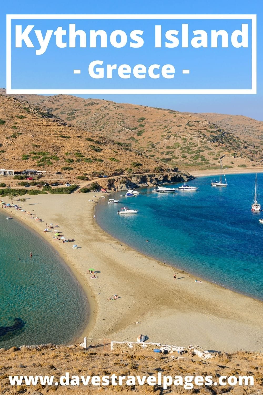 The best way to get to Kythnos island from Santorini in Greece