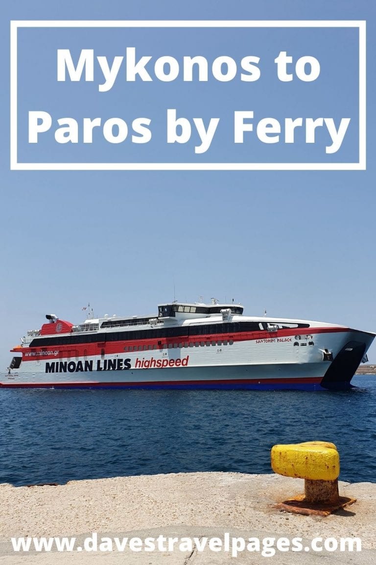 Ferry From Mykonos To Paros All You Need To Know 2025 Guide