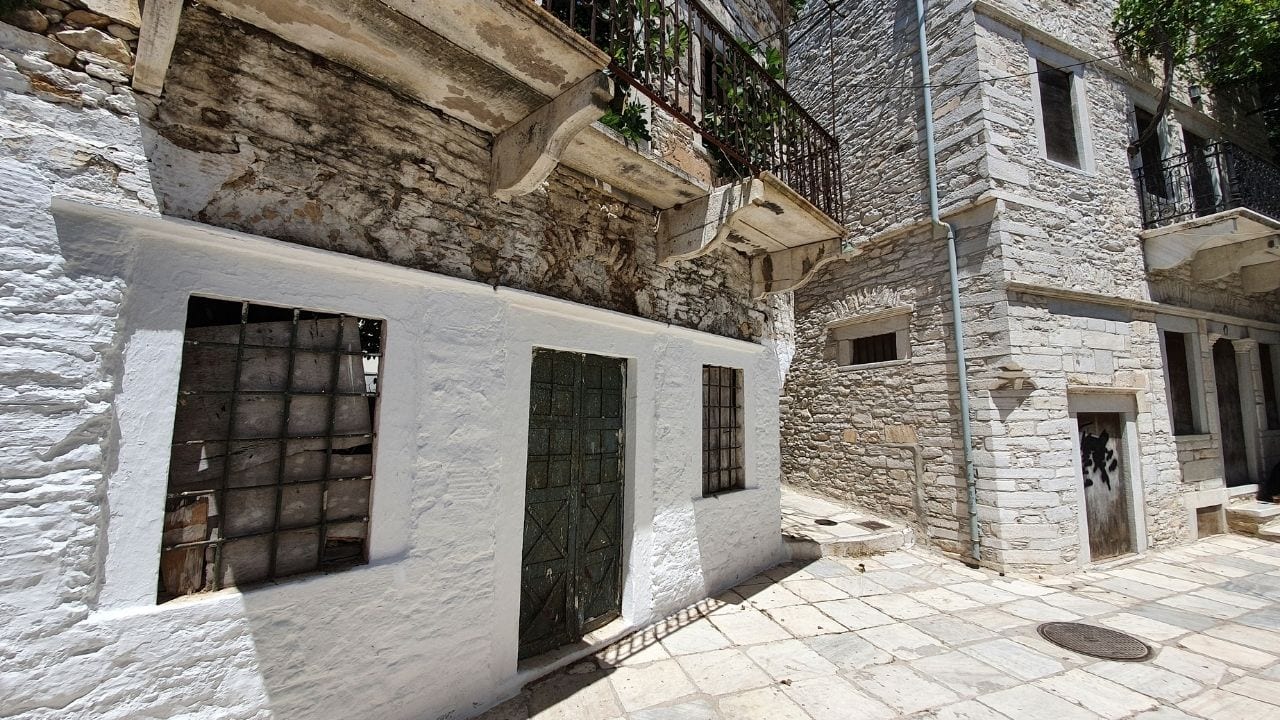 Apiranthos village in naxos