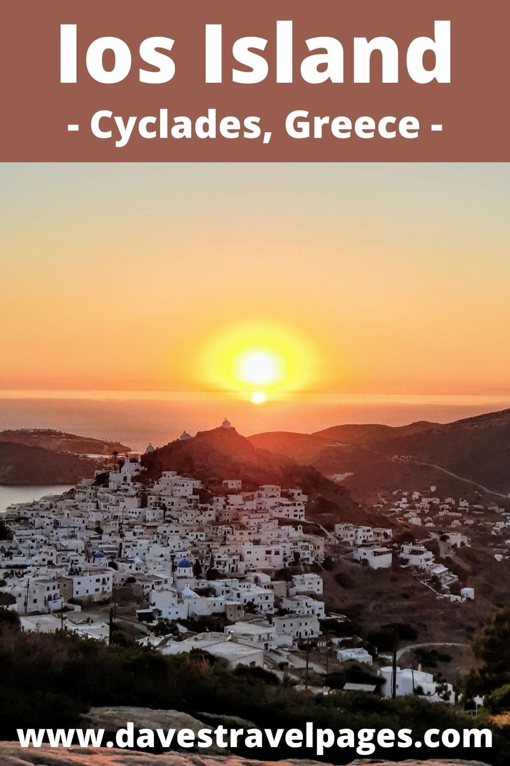 Greek island hopping from Syros to Ios in Greece