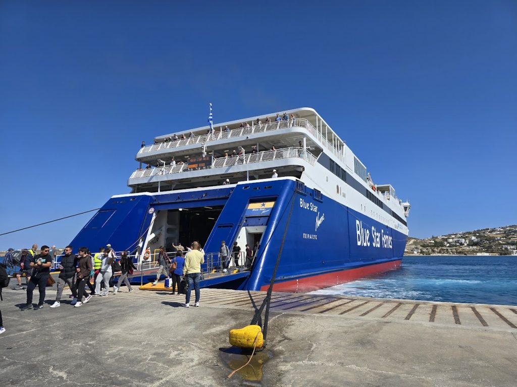 Syros to Paros ferry guide