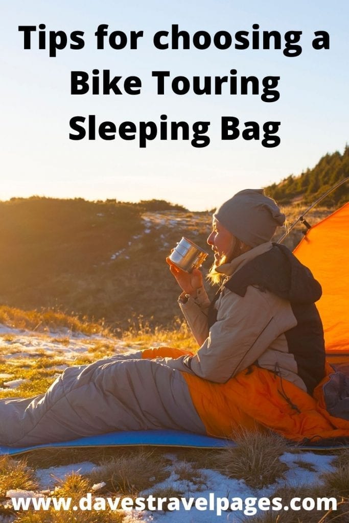 Tips for picking a bicycle touring sleeping bag Dave's Travel Pages