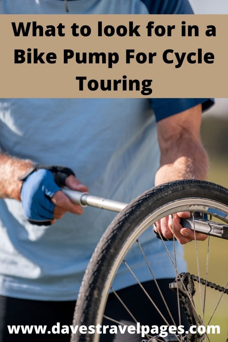 How To Choose The Best Bike Pump For Touring