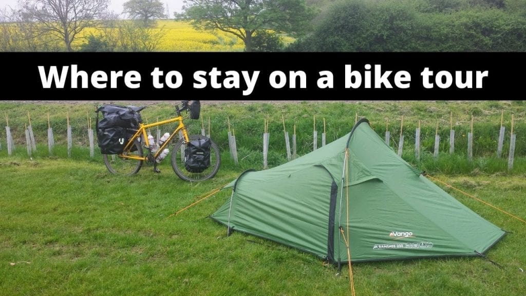 Where to stay on a bike tour