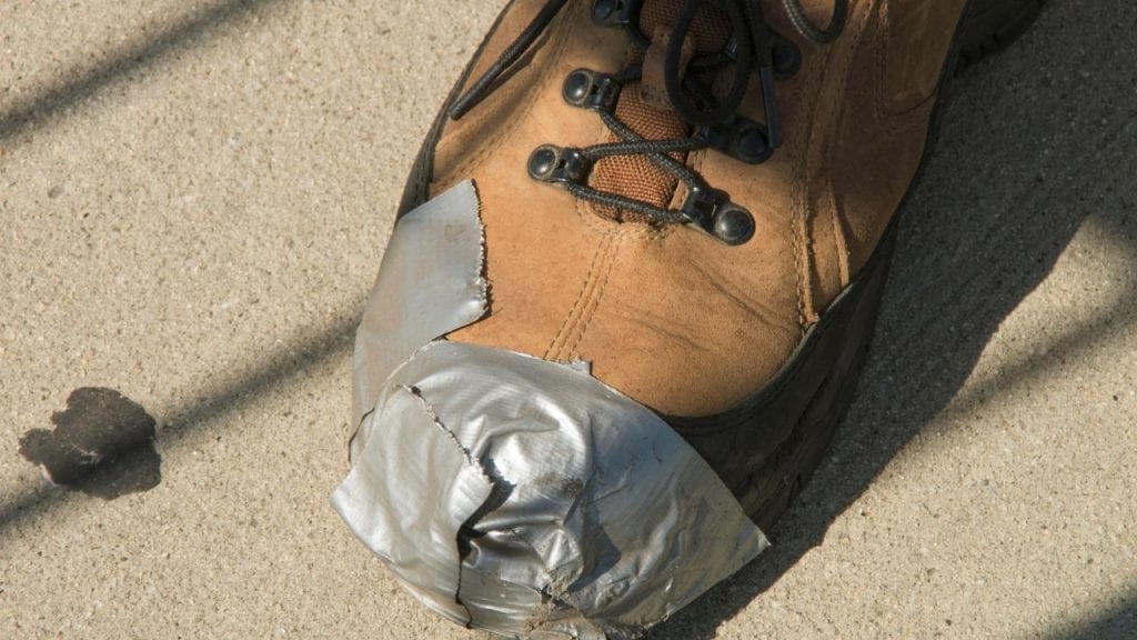 Duct Tape Bike Repairs Bicycle Touring Tips and Hacks