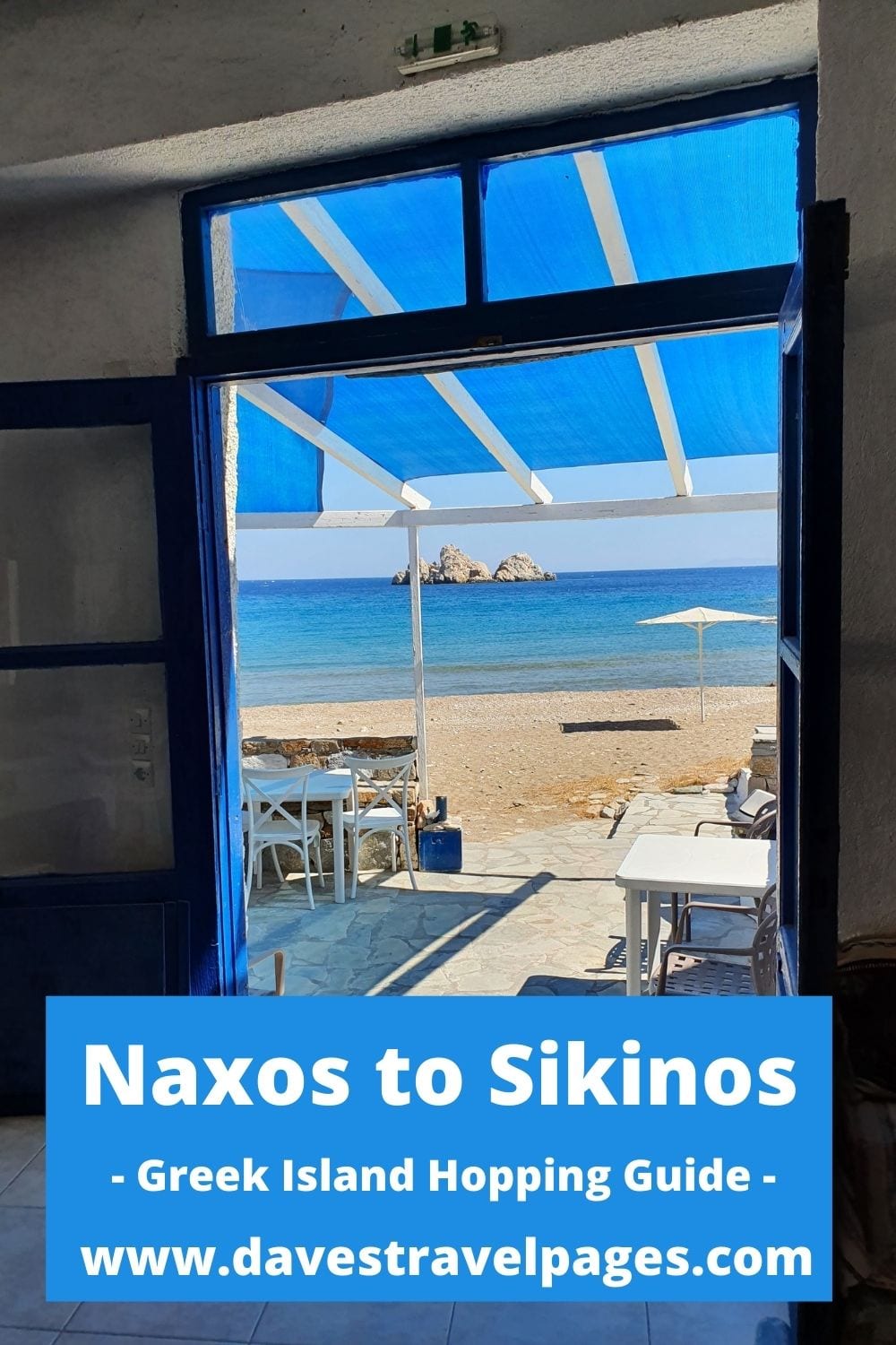 Naxos to Sikinos island hopping guide