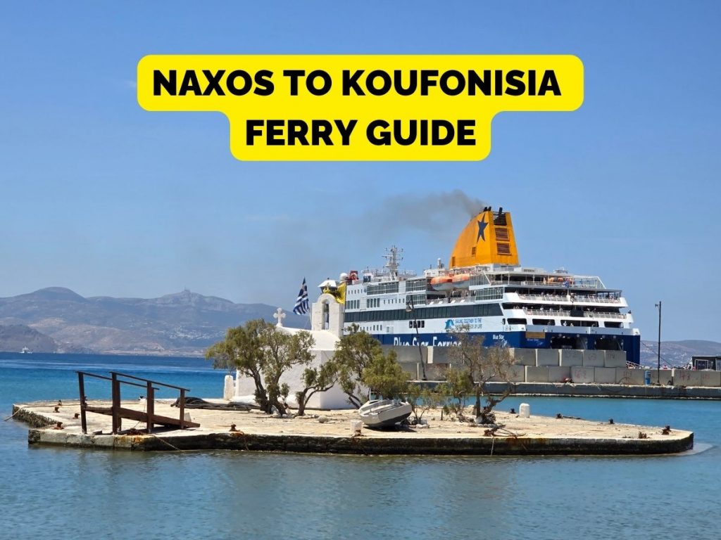 naxos to koufonisia ferry guide
