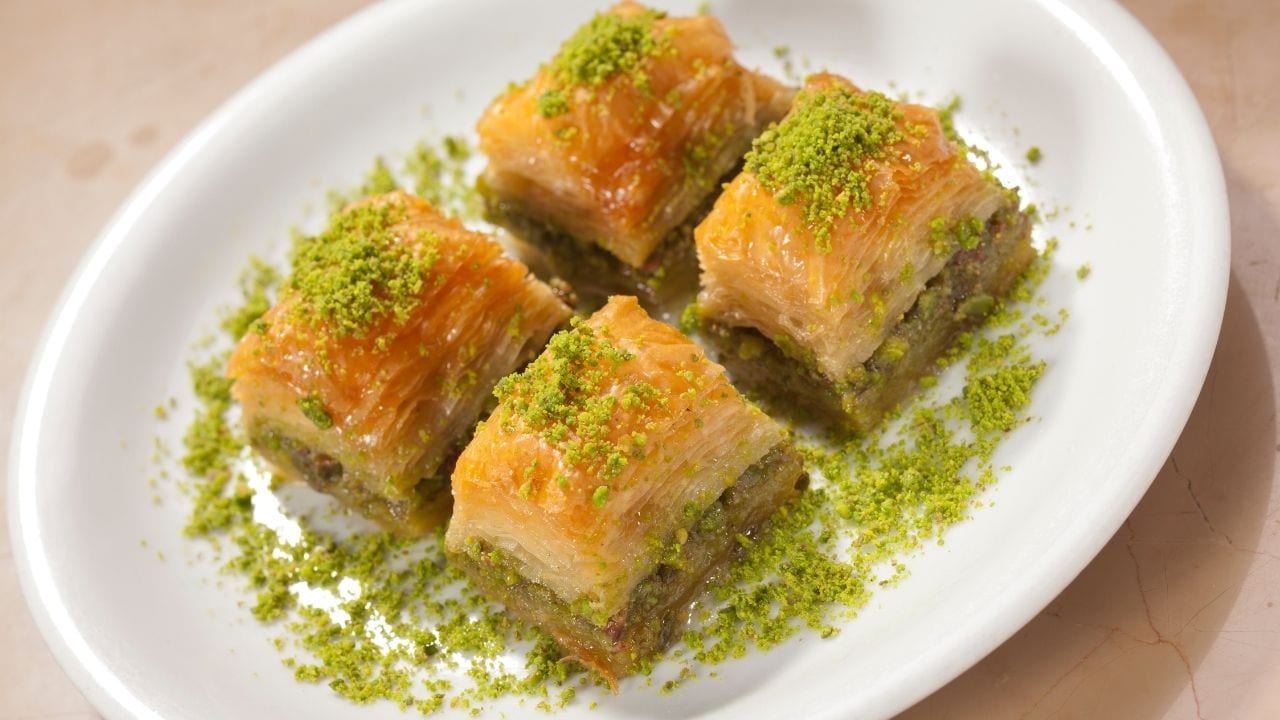 Traditional Baklava from Greece