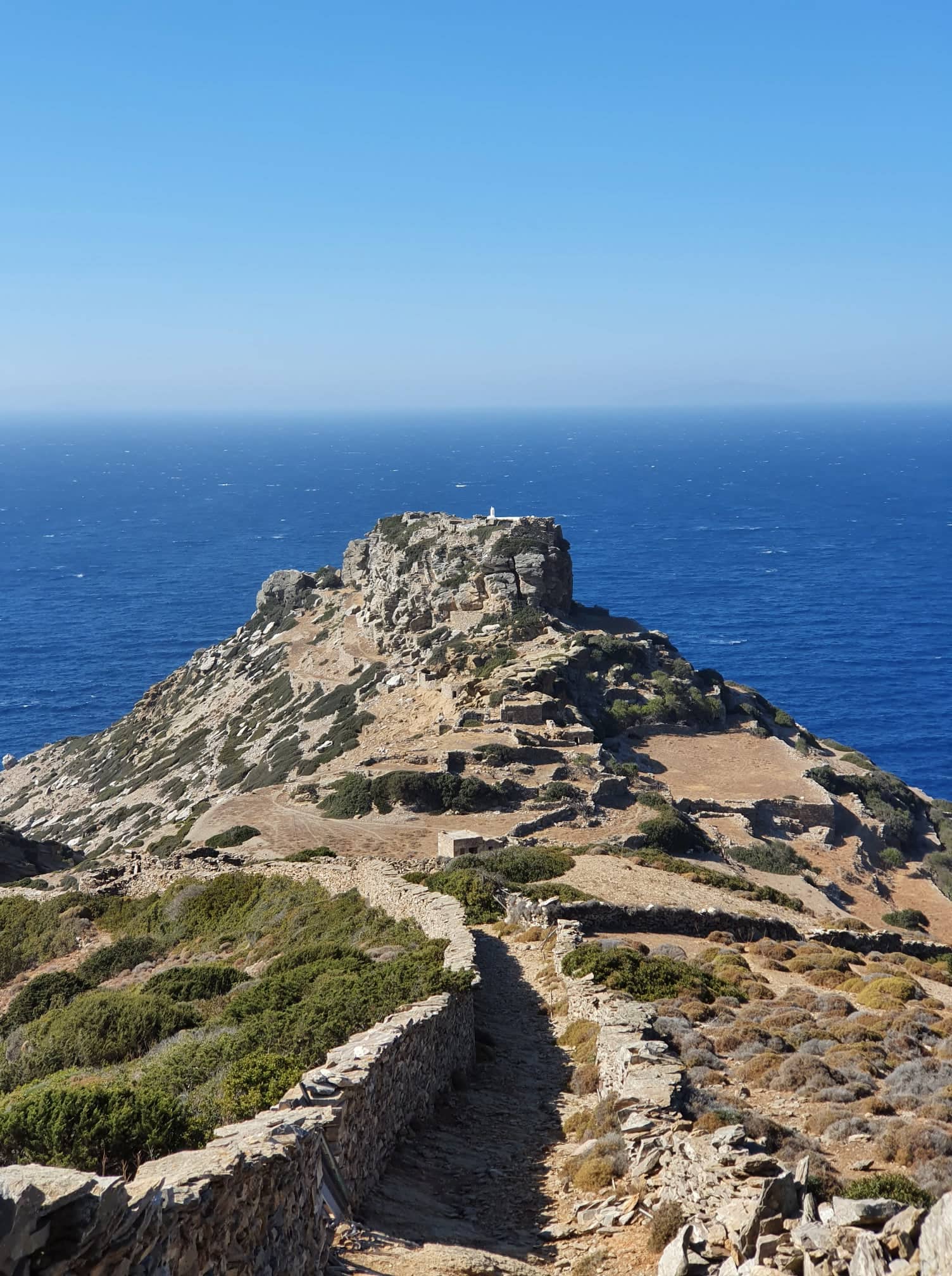 Hiking to Ancient Arkesini in Amorgos