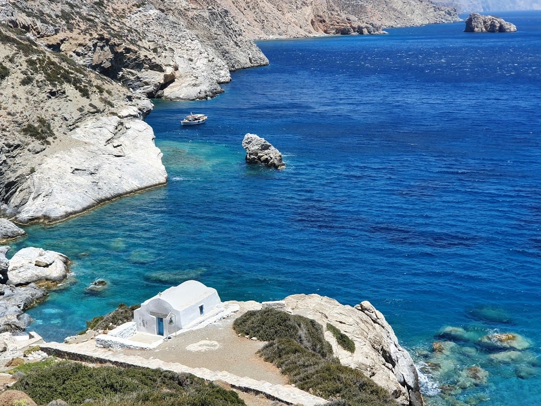Agia Anna in Amorgos - filming location for the Big Blue