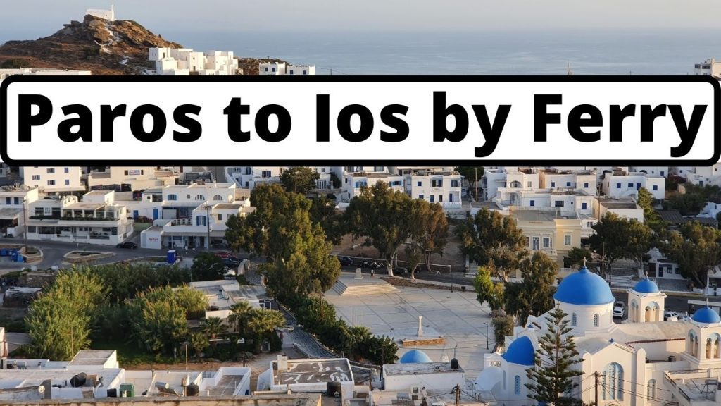 How to travel from Paros to Ios on the ferries