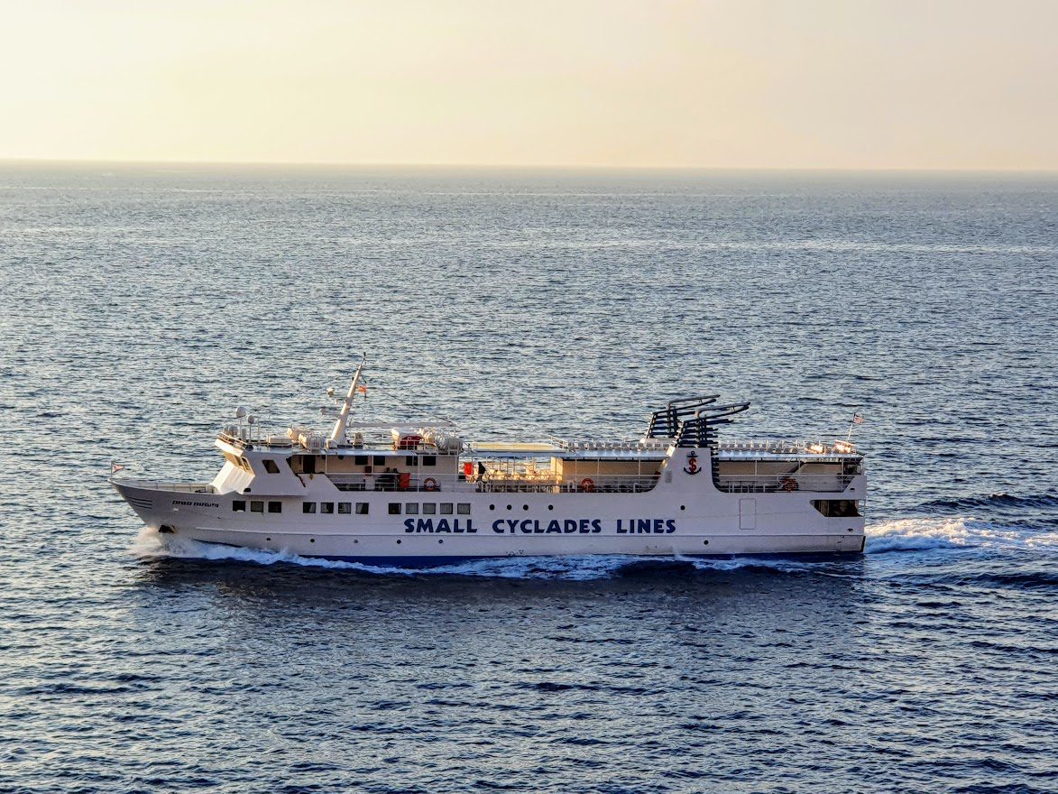 Using the ferries to travel in Greece