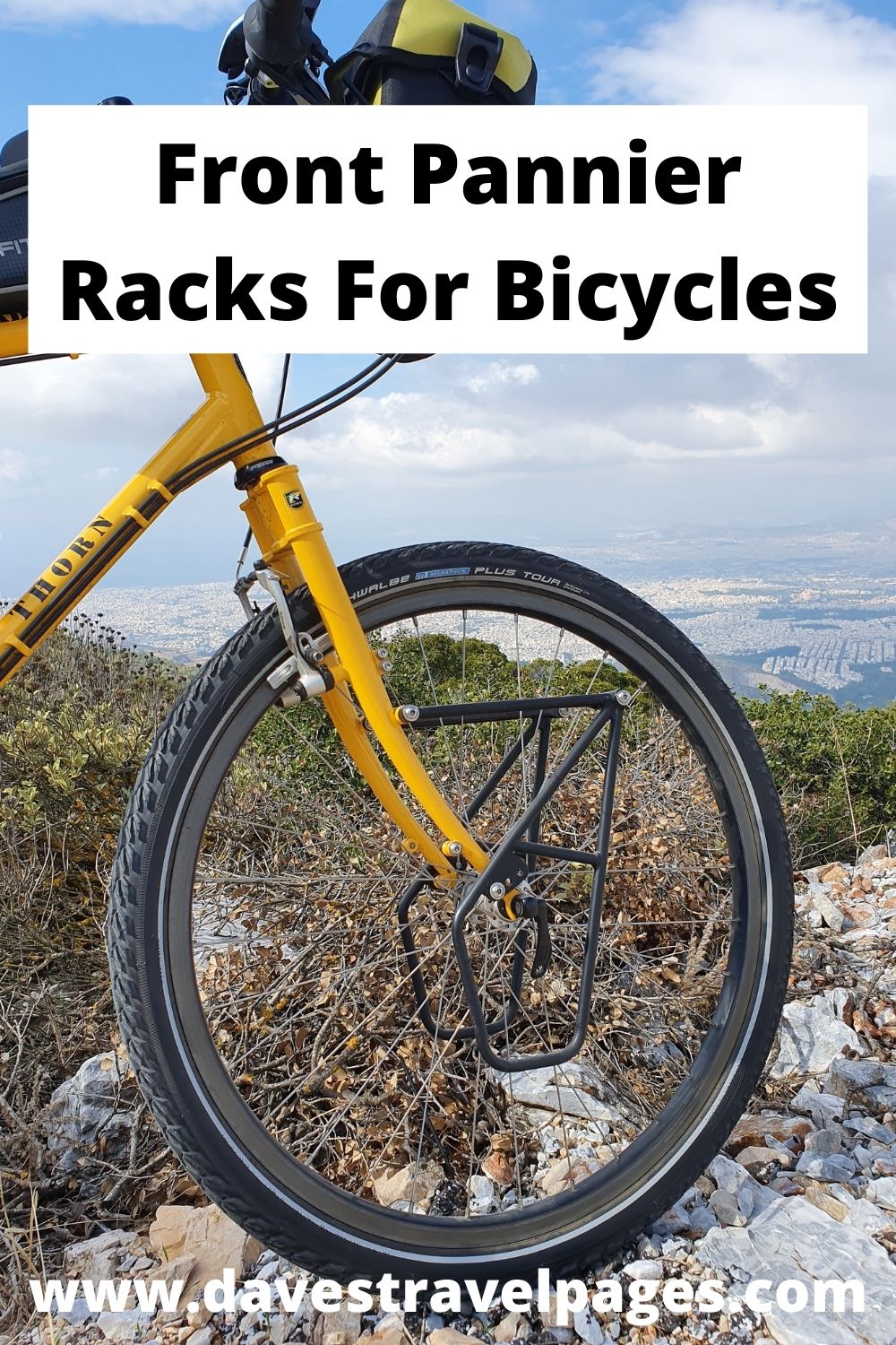 A guide to front pannier racks for bicycles