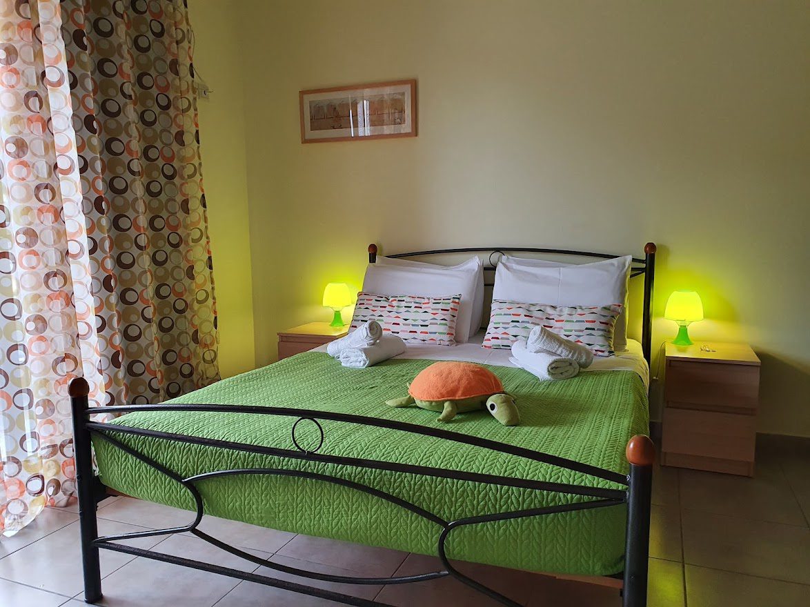 Our hotel room in Agia Efimia, Kefalonia