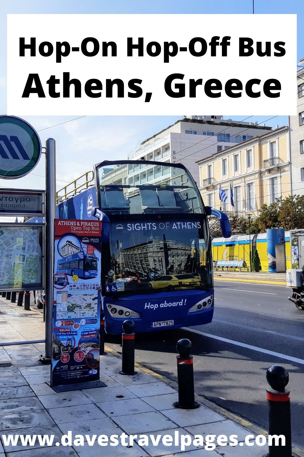 Hop-On Hop-Off Bus Athens Greece