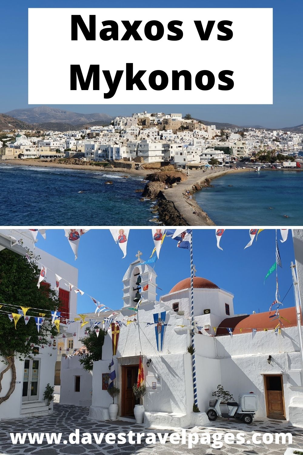 Naxos vs Mykonos - Which island is best and why