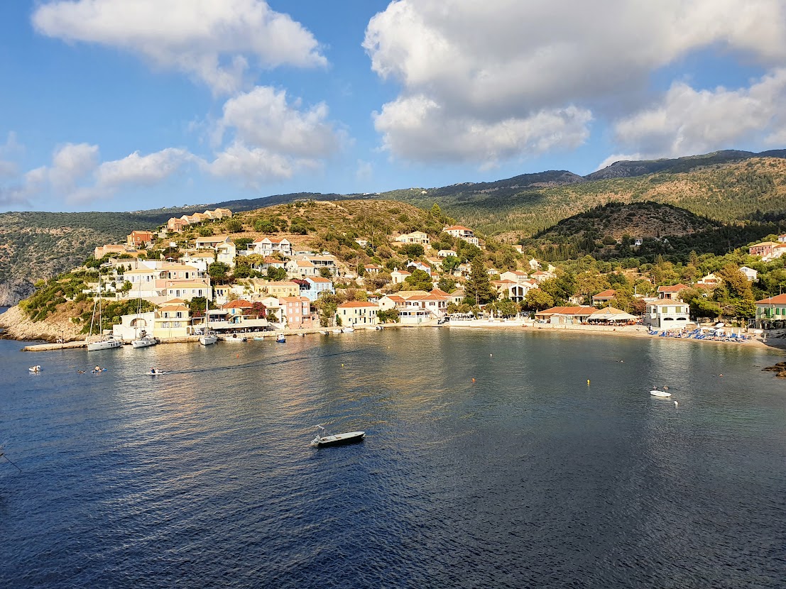 The villages of Assos in Kefalonia