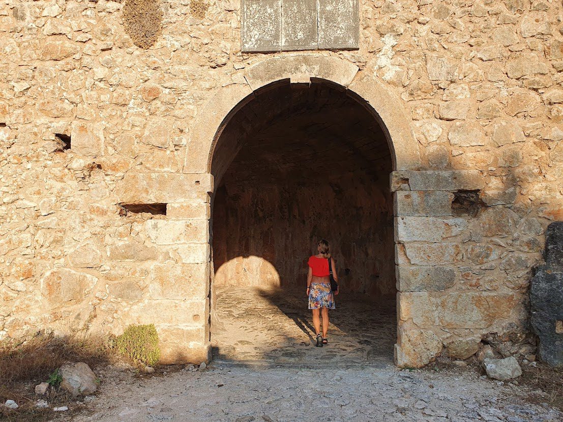Entering Asos Castle
