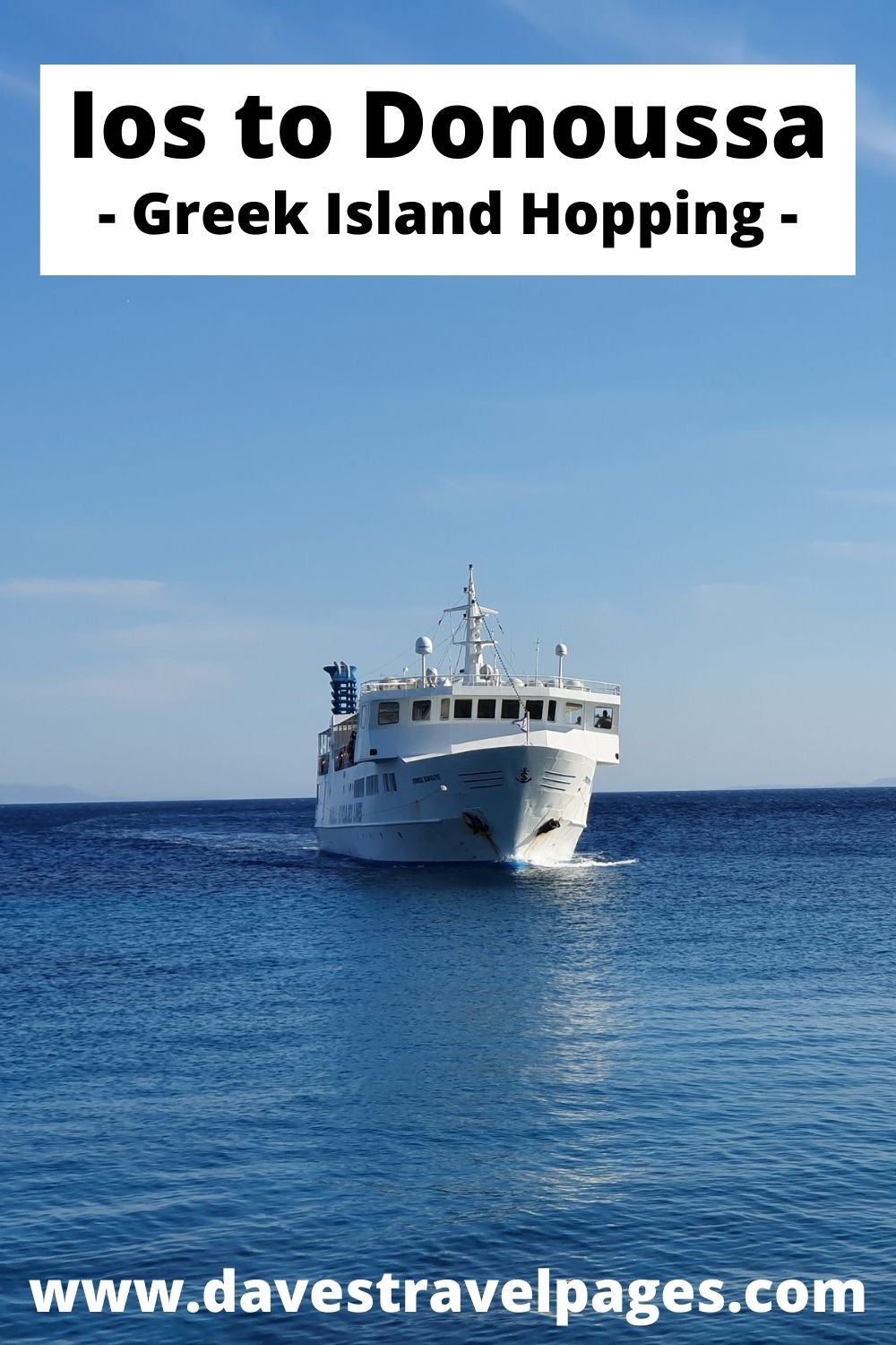 Ios to Donoussa Greek Island Hopping Guide