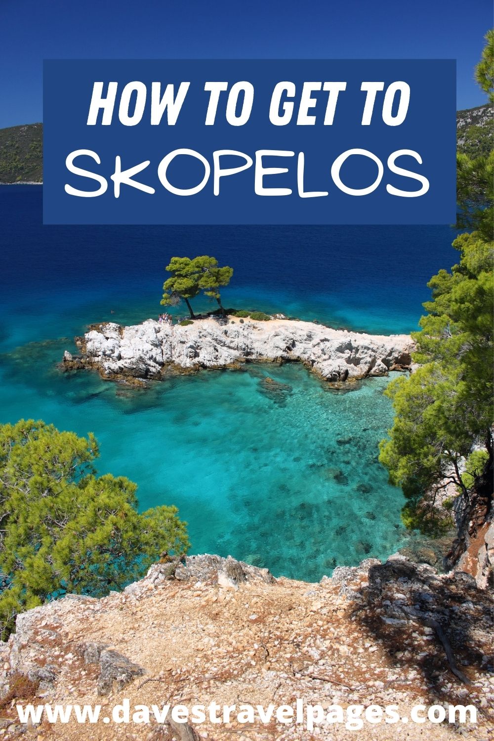 How to get to Skopelos - Mamma Mia Island!