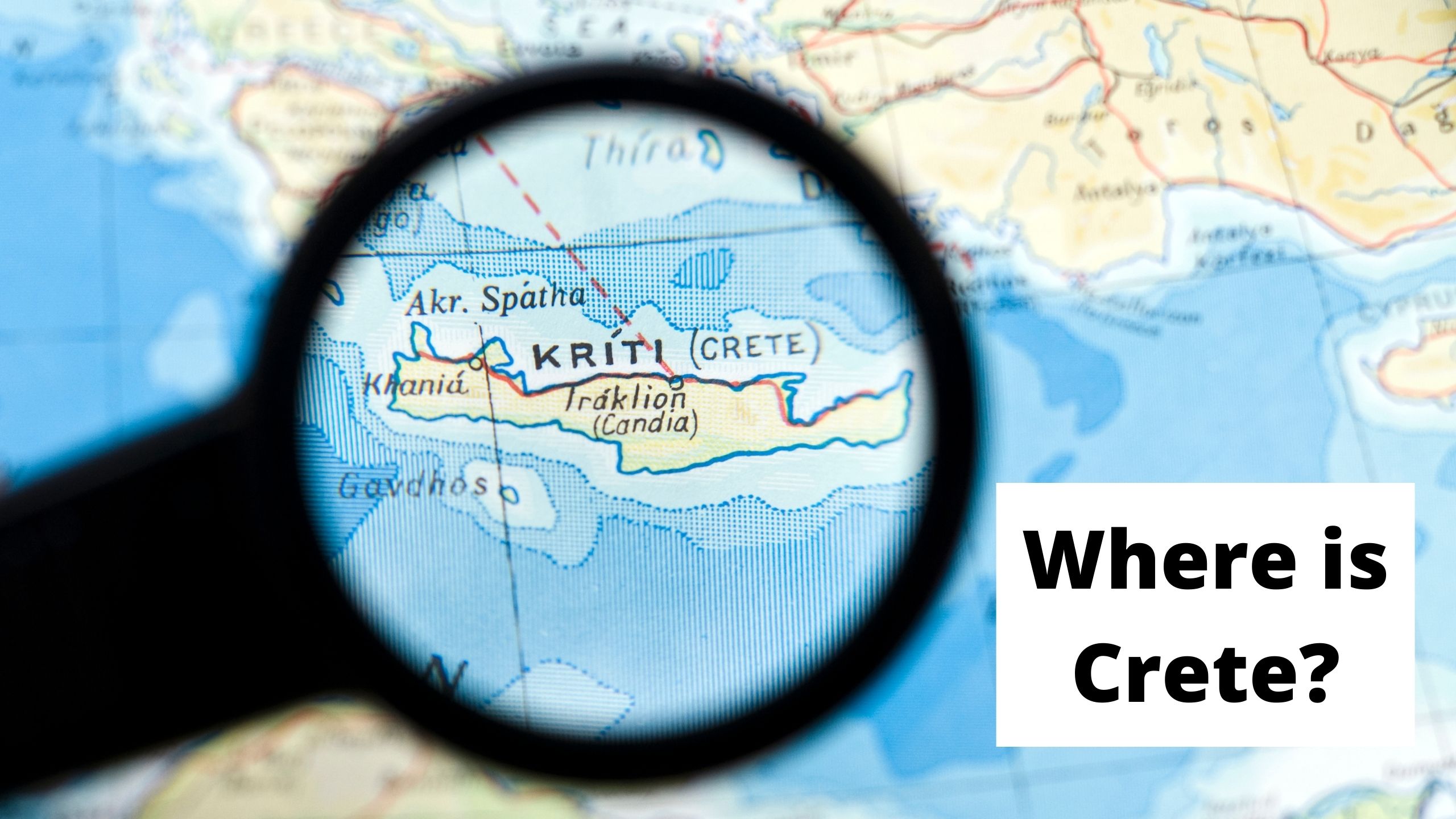Finding Crete on the map