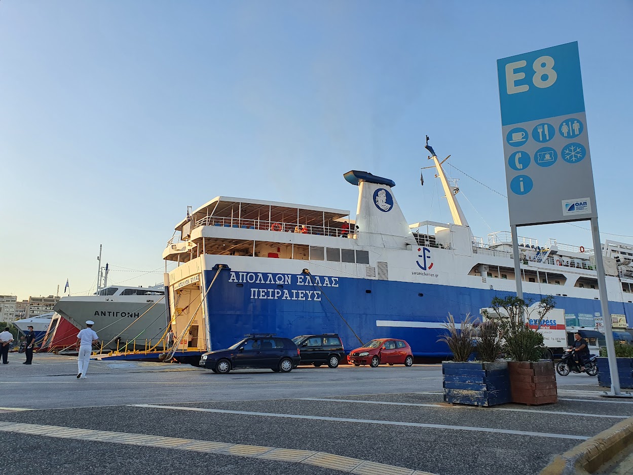 Gate E8 at Piraeus Port