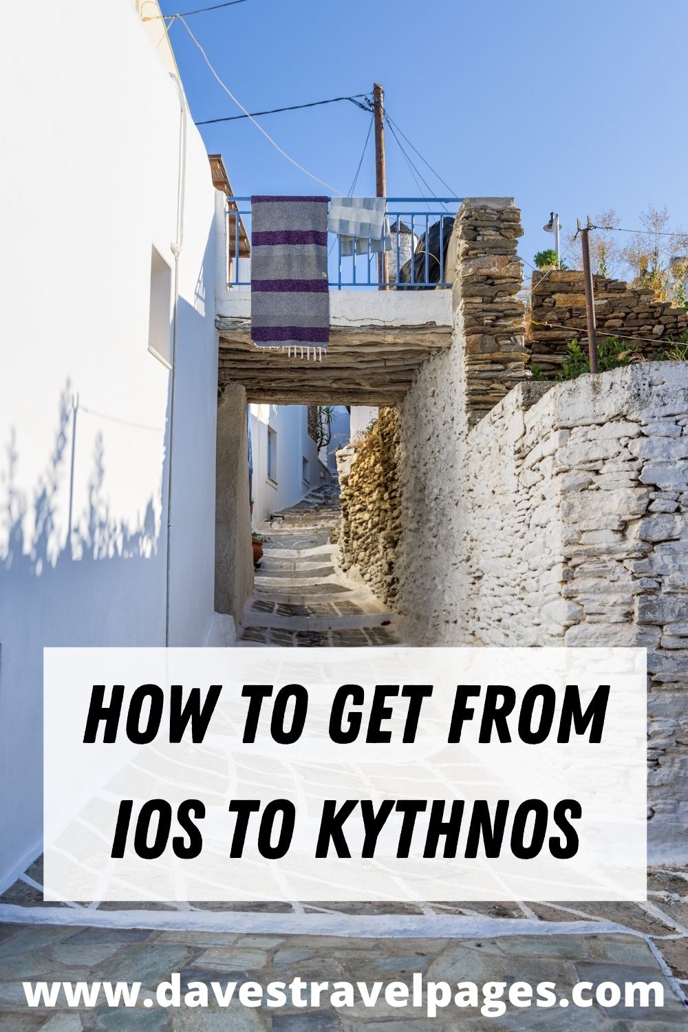How to travel by ferry from Ios to Kythnos island