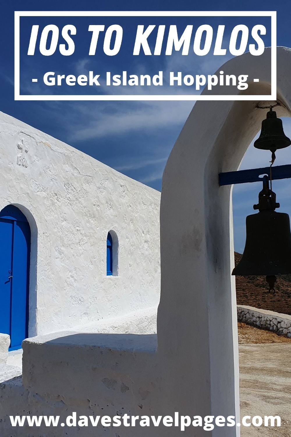 How to travel by ferry from Ios to Kimolos island in Greece
