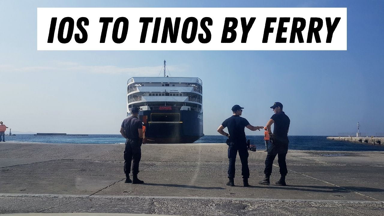 The best way to get from Ios to Tinos by Ferry