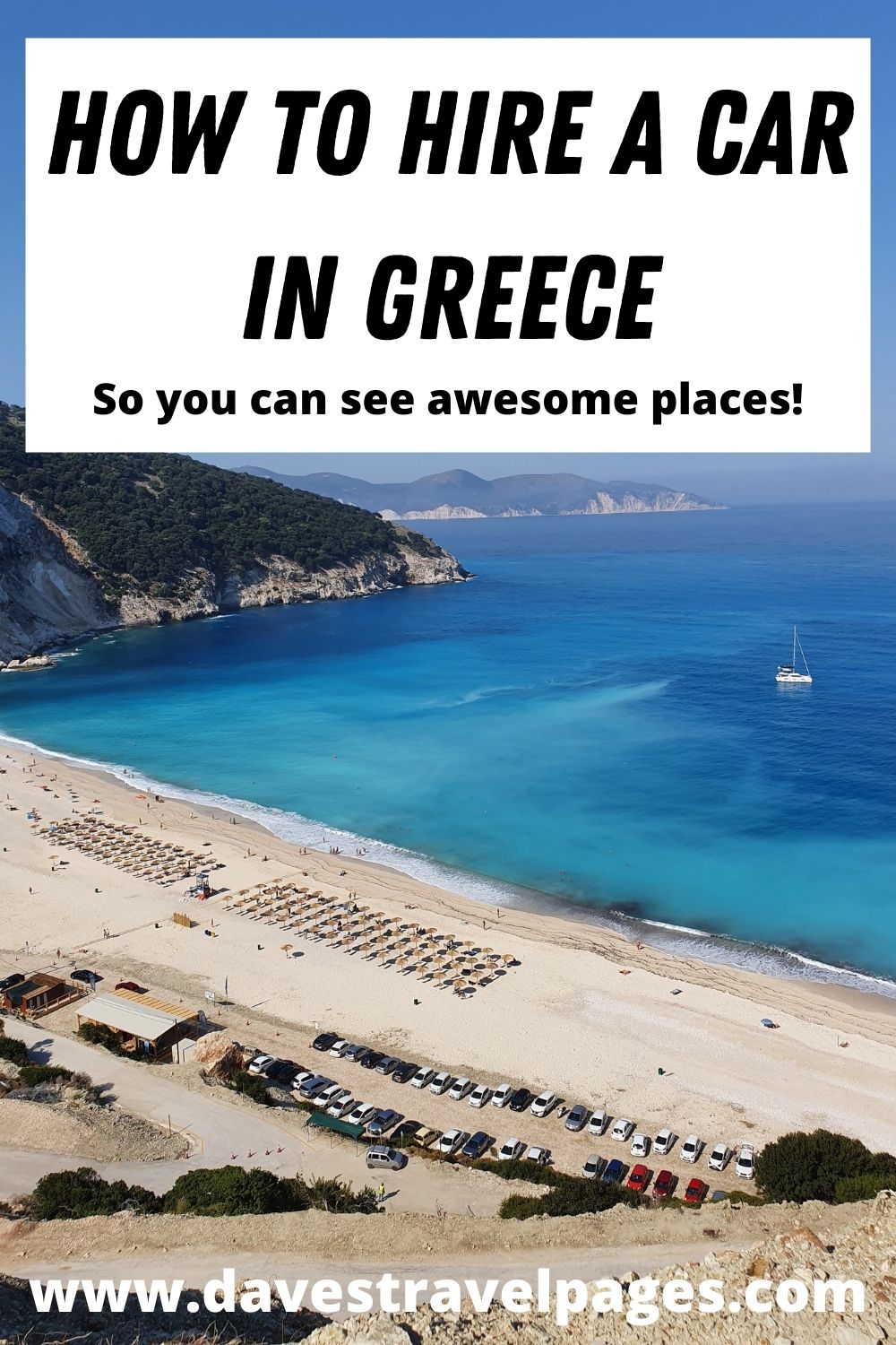 Car Rentals In Greece - Everything you need to know to get off the beaten track. If you ever asked what do i need to rent a car in Greece, this guide has the answer!