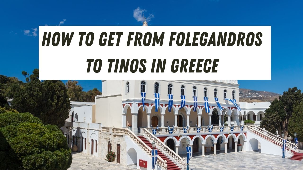 Best way to get from Folegandros to Tinos in Greece