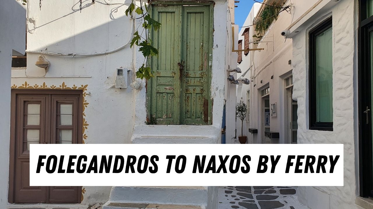 Best way to get to Naxos from Folegandros