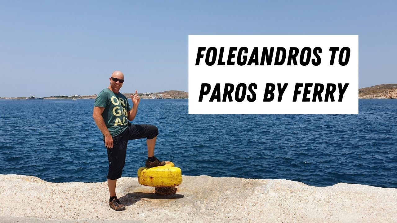Best way to get from Folegandros to Paros by ferry