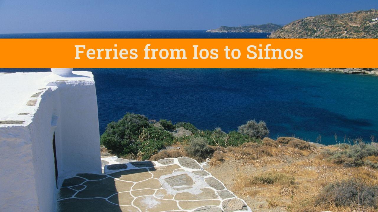 Ios to Sifnos ferry guide