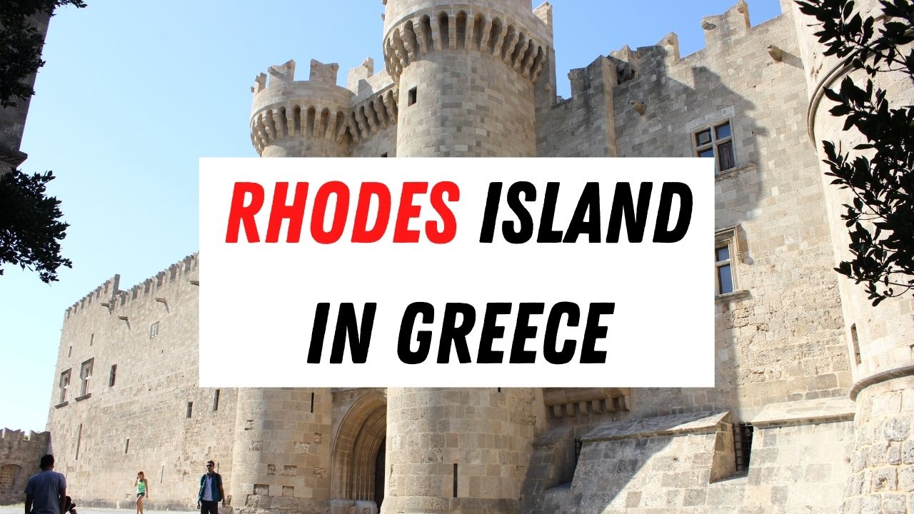 Rhodes island in Greece