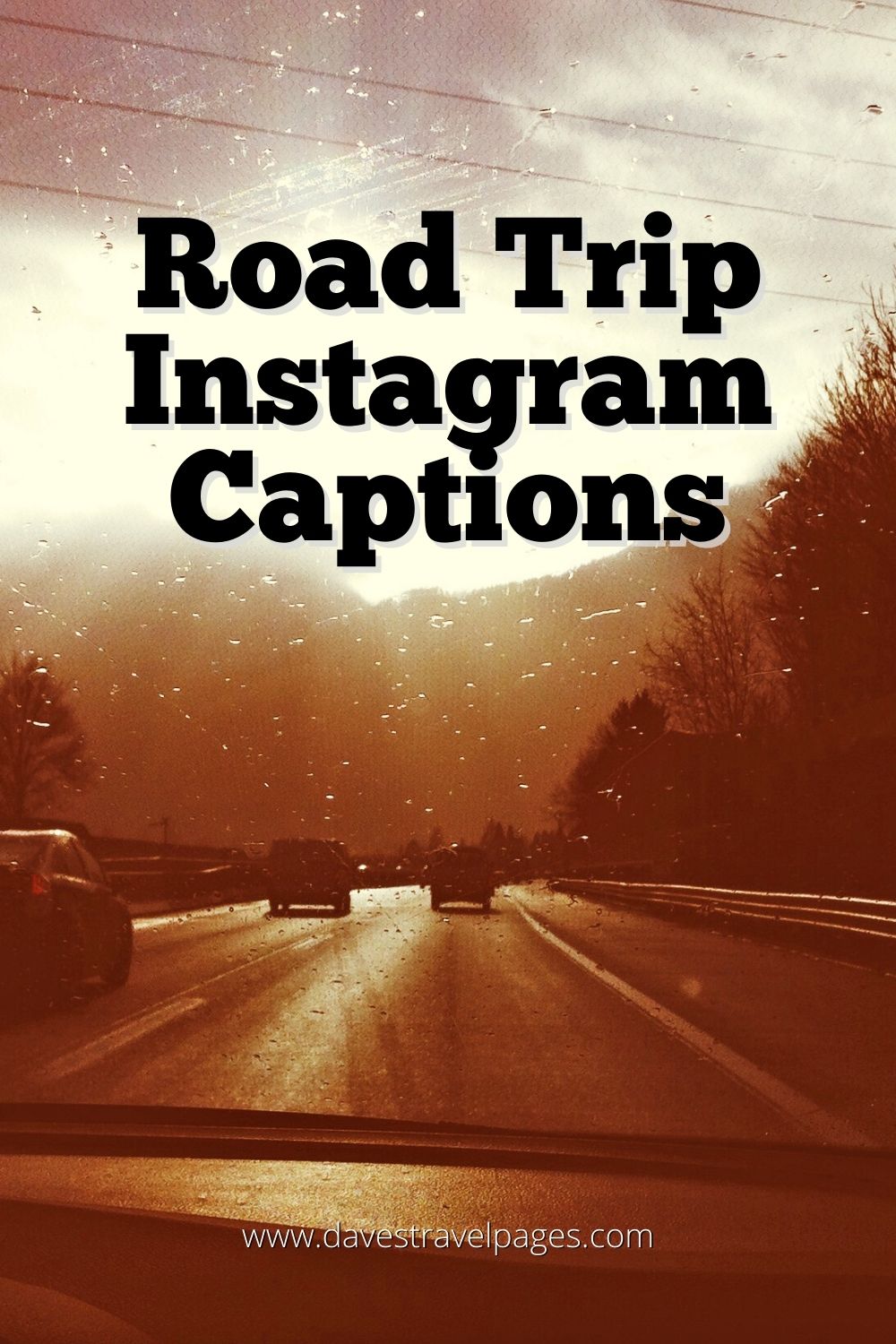 captions for road trip