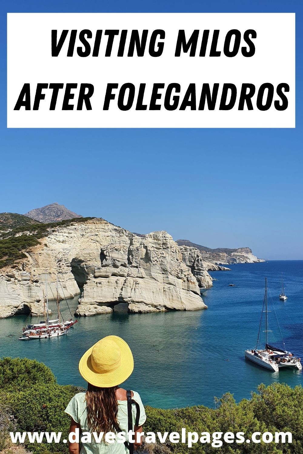 How to visit Milos by ferry after Folegandros (Greece)