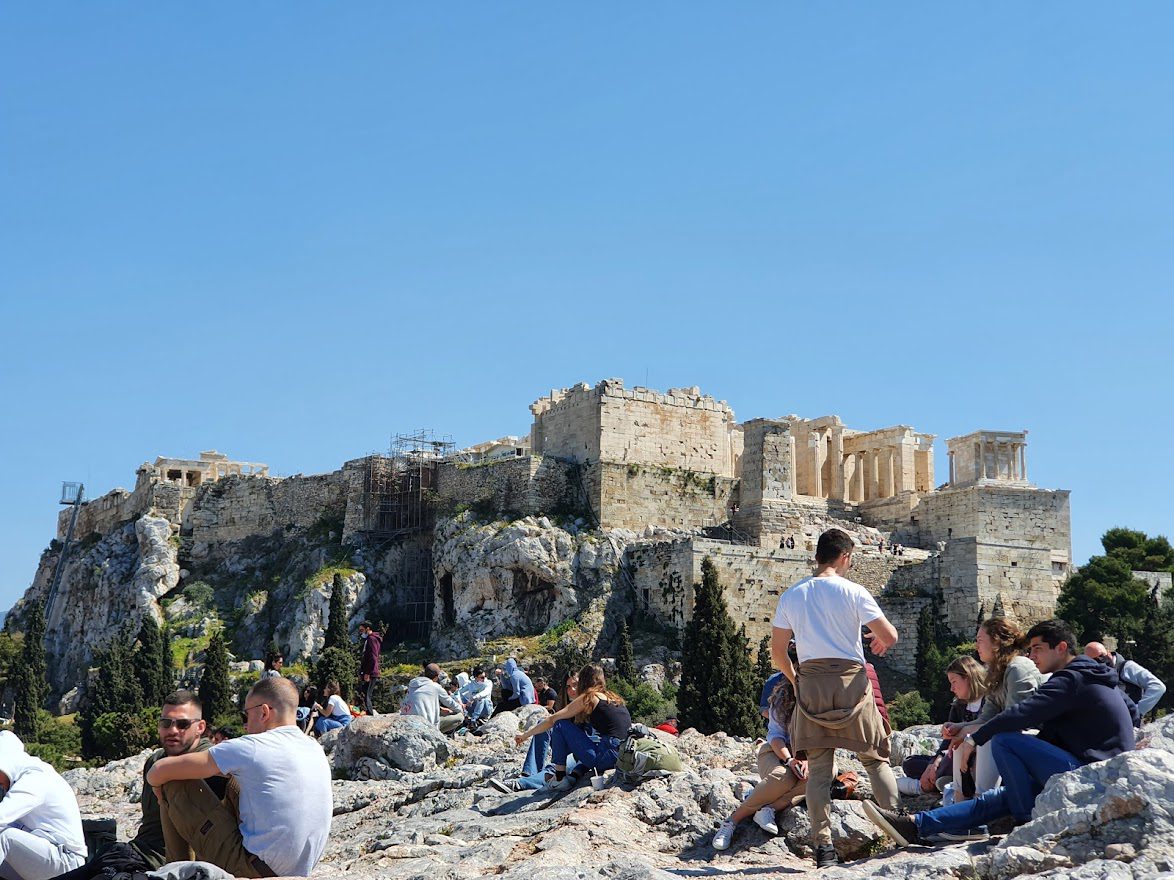 Areopagus Hill in Athens