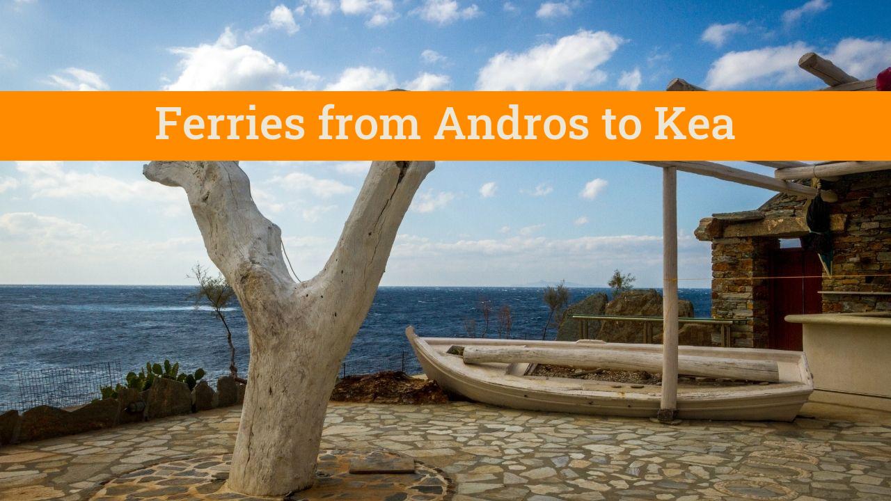 Best way to get from Andros to Kea island in Greece