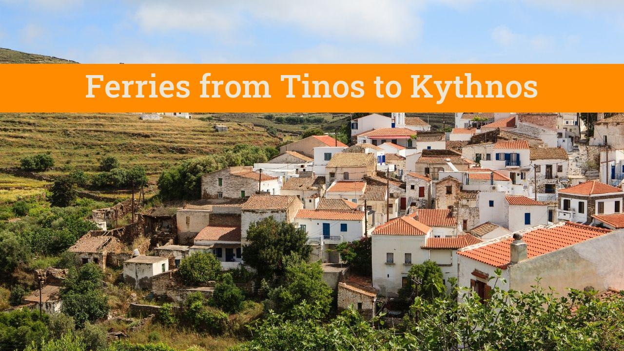 Best way to get from Tinos to Kythnos