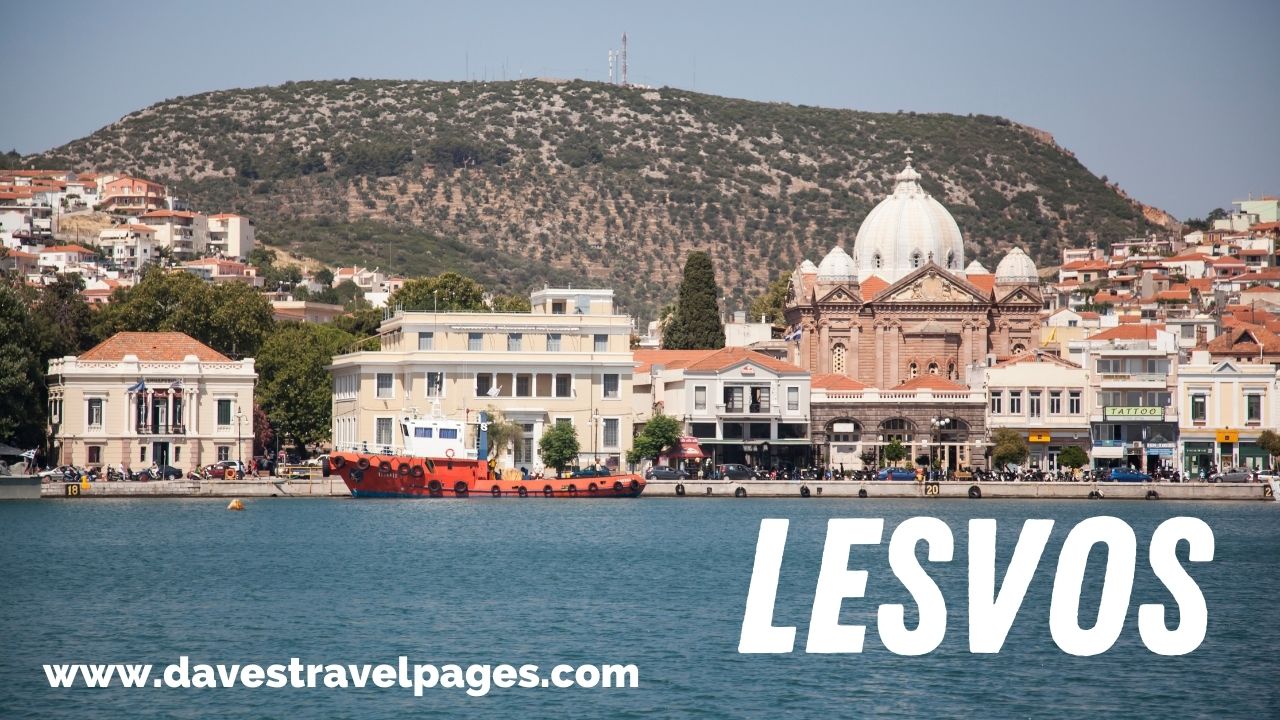 Lesvos island in Greece
