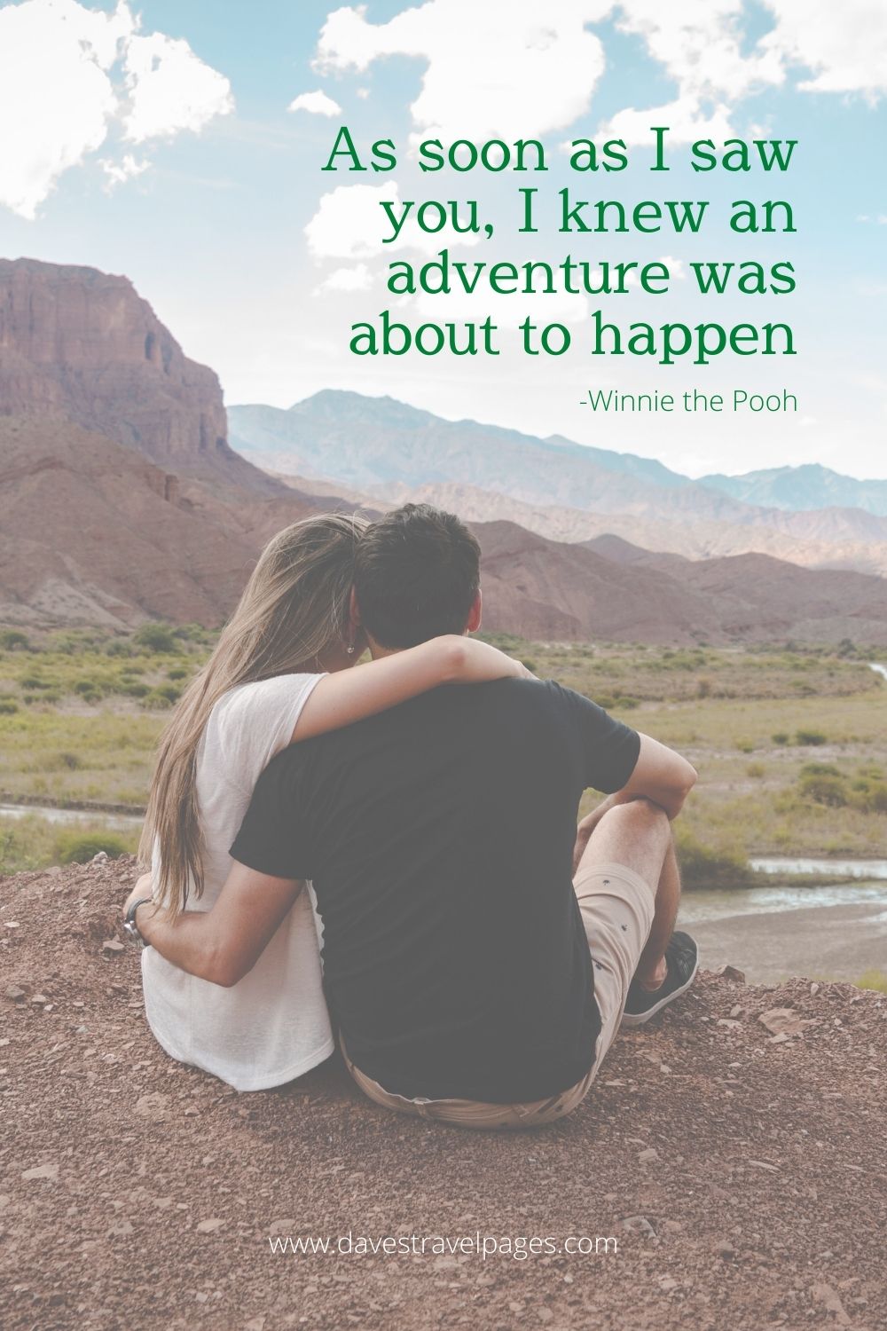 As soon as I saw you, I knew an adventure was about to happen