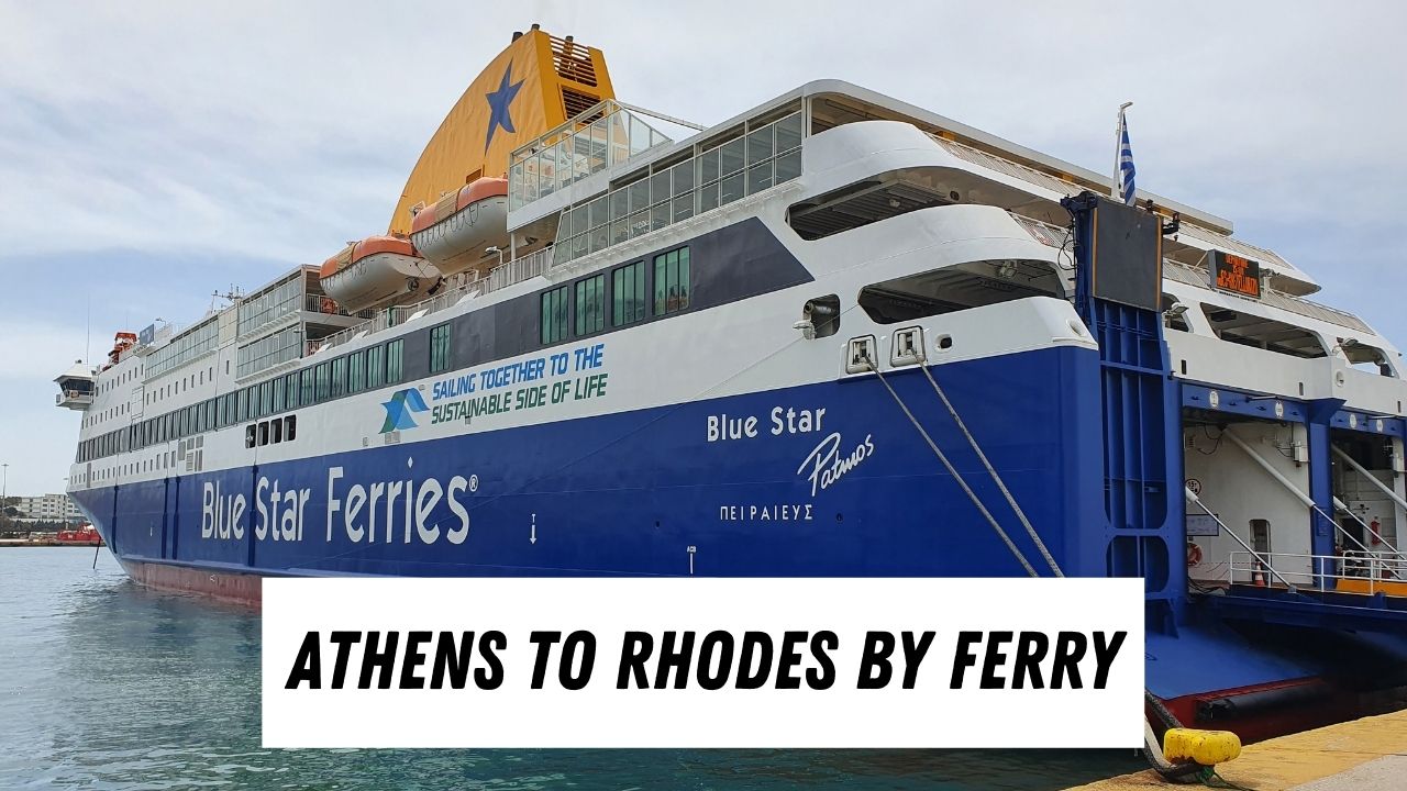 Best way to get from Athens to Rhodes by ferry