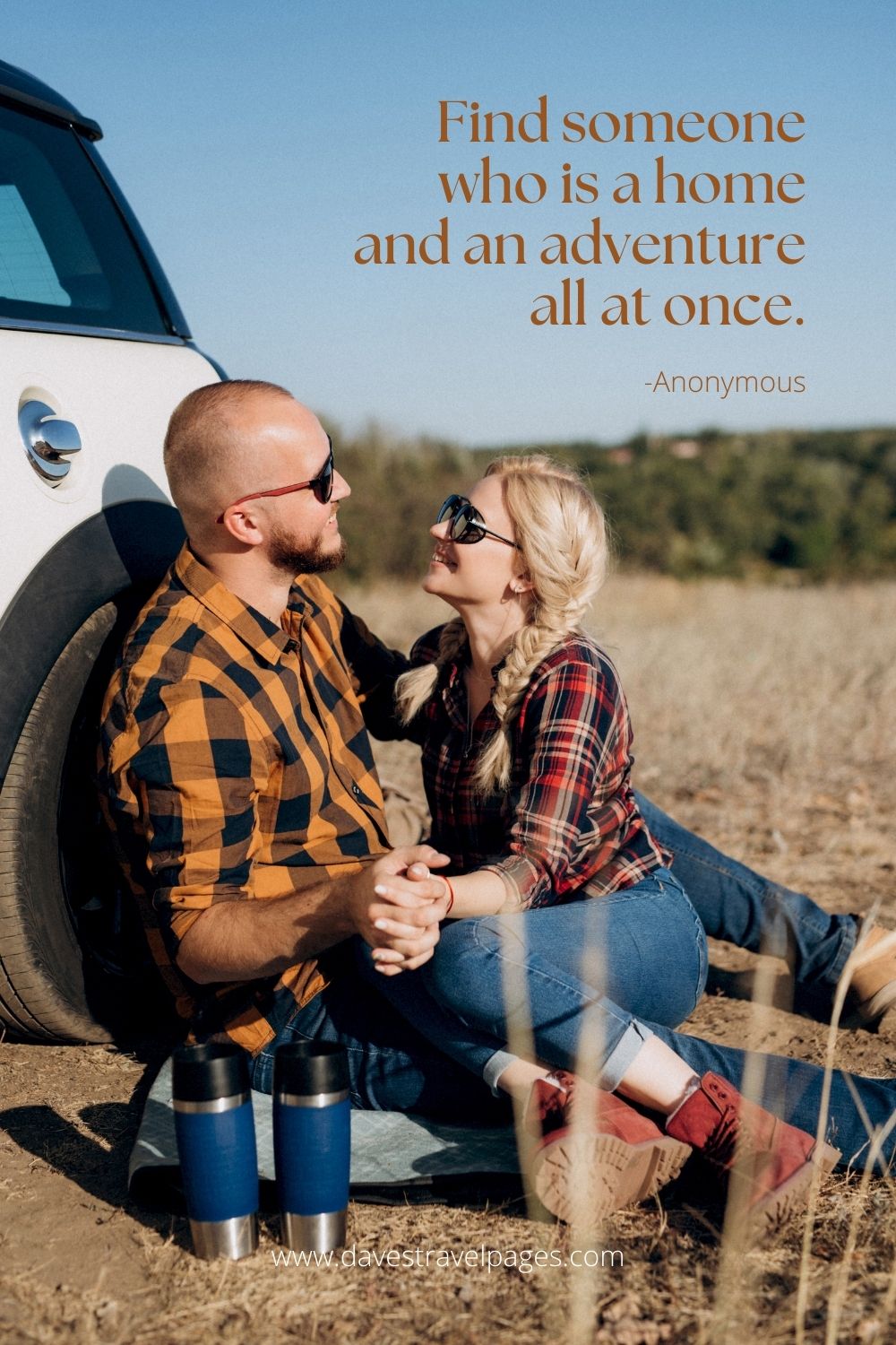 200 + Adventure Couple Quotes For Partners Who Love Travel