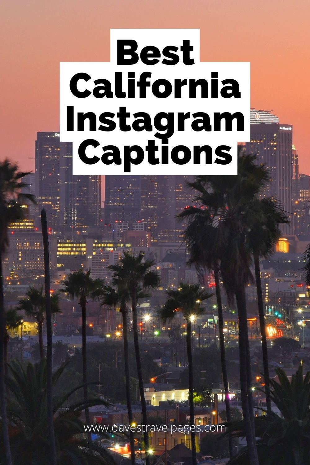Instagram Captions About California