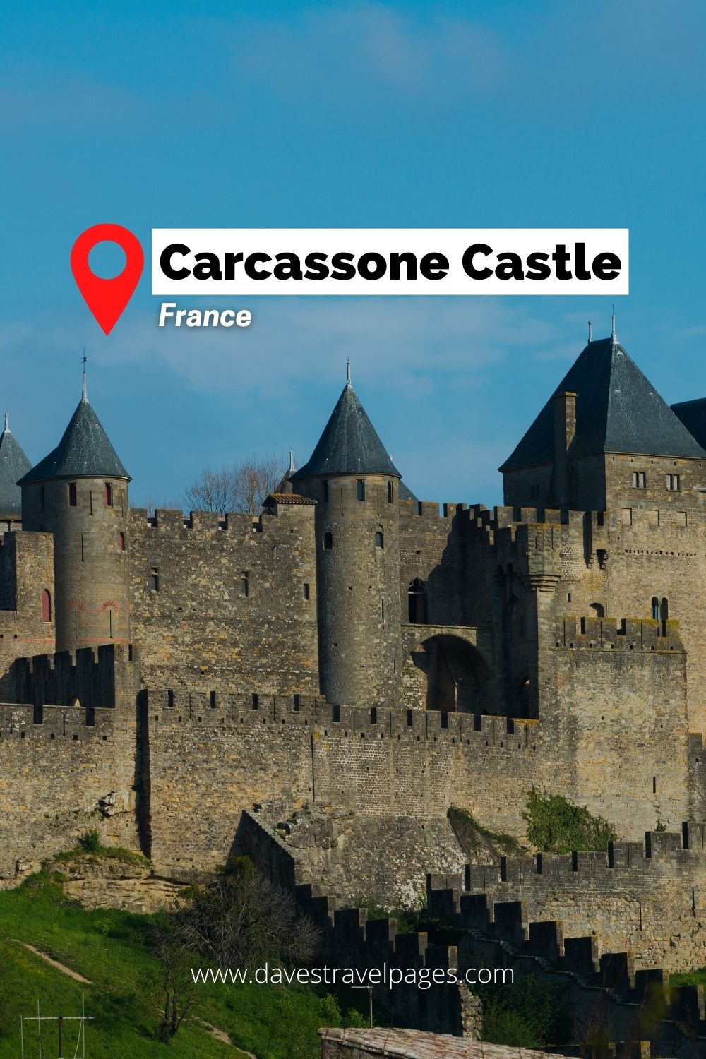 Important places in Europe: Carcassone Castle