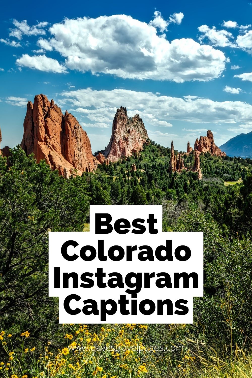 Best Colorado Instagram Captions