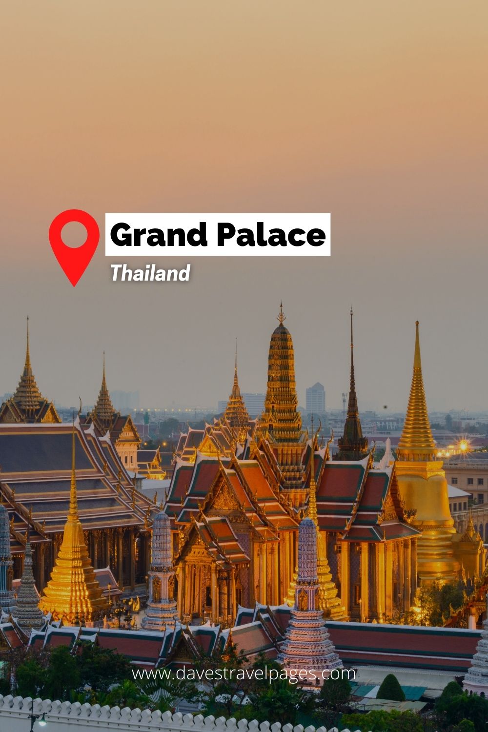 Asian Landmarks: The Grand Palace in Thailand