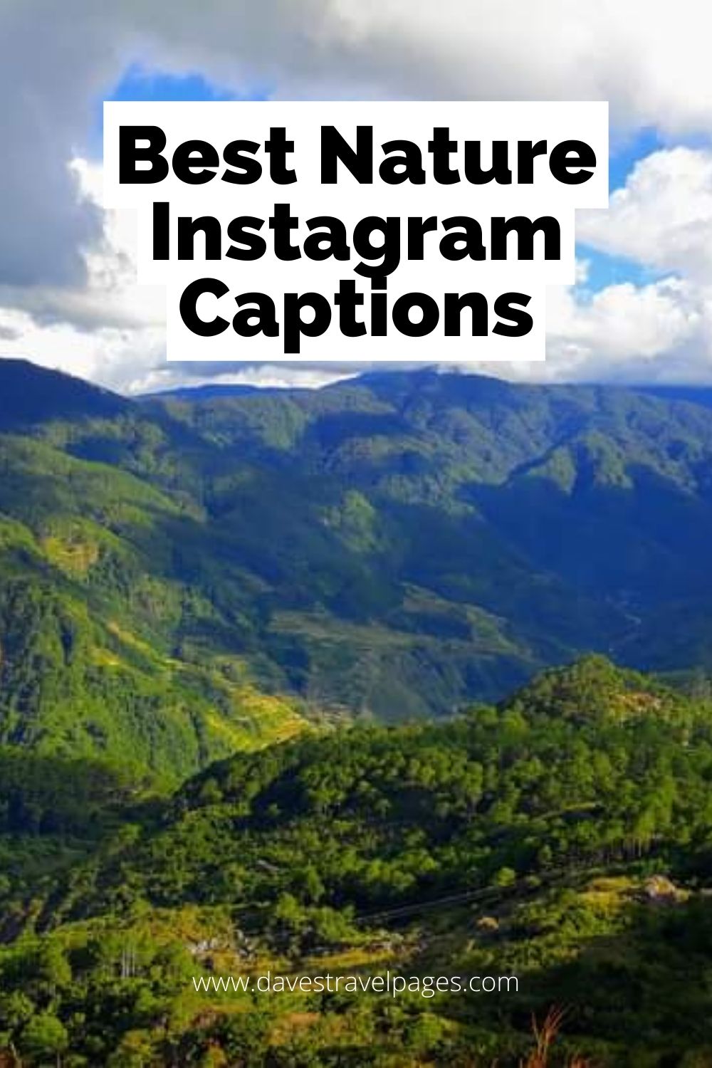 Instagram Captions About Nature
