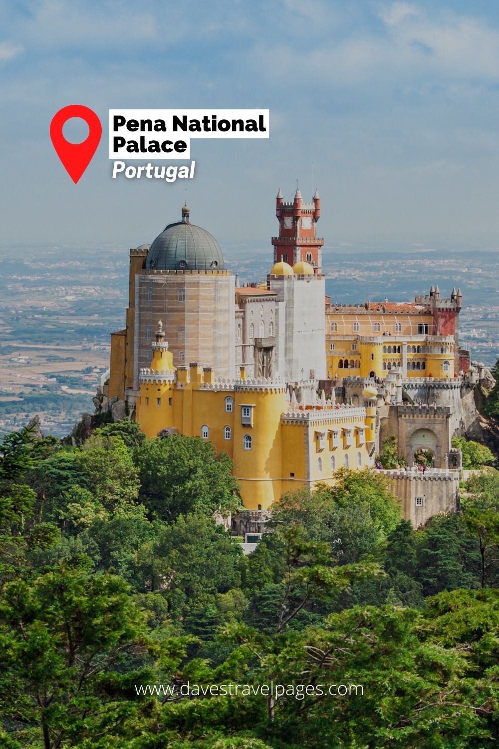 Landmarks of Europe: Pena National Palace - Portugal